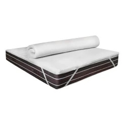Topper matrimoniale Andalu, 100% Made in Italy, 140x200xh5 cm