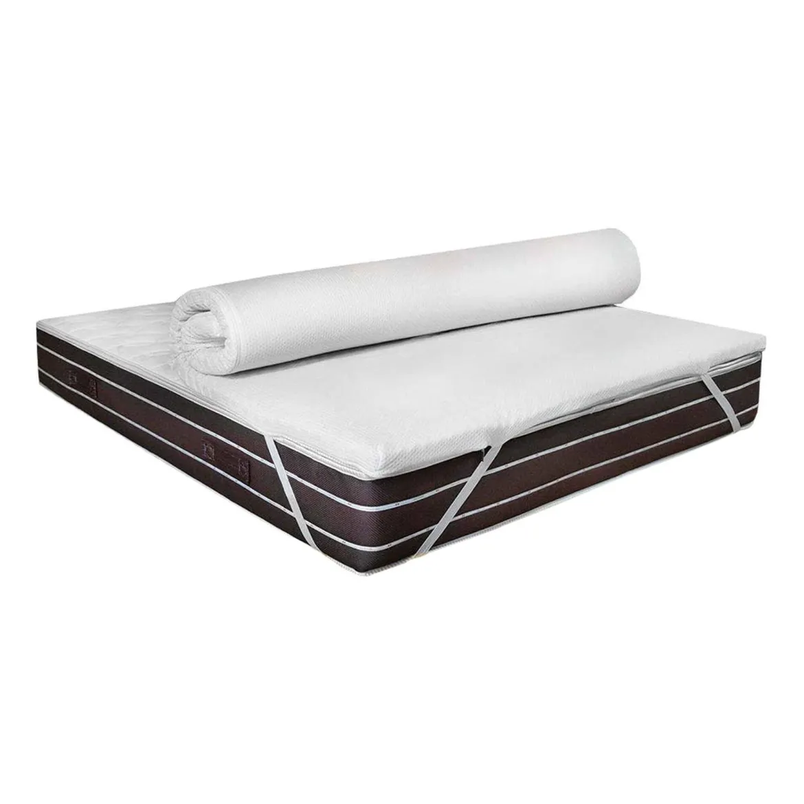 Topper matrimoniale Andalu, 100% Made in Italy, 160x200xh5 cm