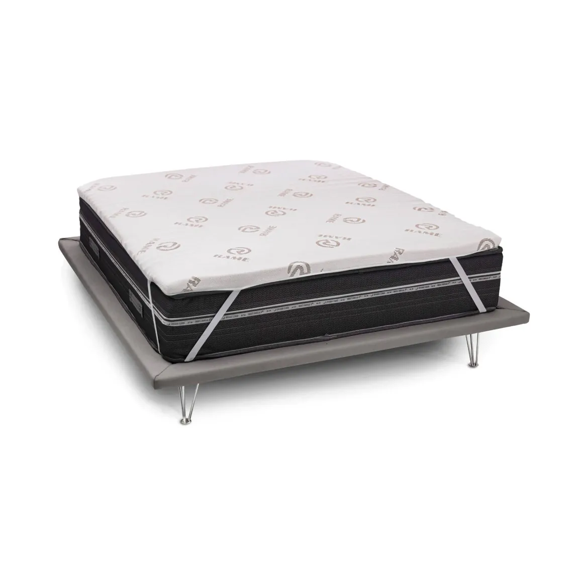Topper piazza e mezza Airo, Anti acaro e Anallergico, Cm 120x190h5