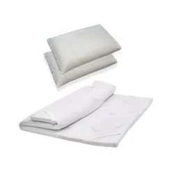 Topper piazza e mezza Astracan, 100% Made in Italy, 120x190xh5 cm