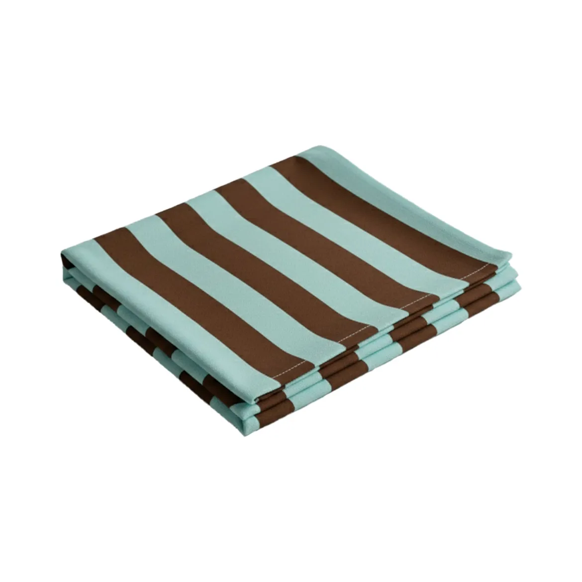 Tovaglia rettangolare no stiro 270x140 cm, beige e rosso scuro - Equilibrista - By Sarah Balivo