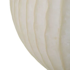 Vaso Bianco Crema Texture Irregolare Diametro 9.5 cm, Sfumatura Colore Struttura Crema - Famimiso
