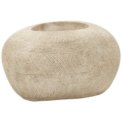 Vaso Bianco Marmo Finitura Effetto Marmo Sfumatura Colore Struttura Marmo, - Gaga
