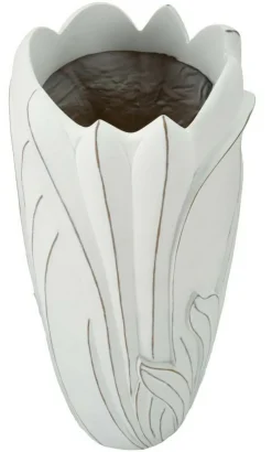 Vaso Brabbia, 31x31 h69 cm, Bianco