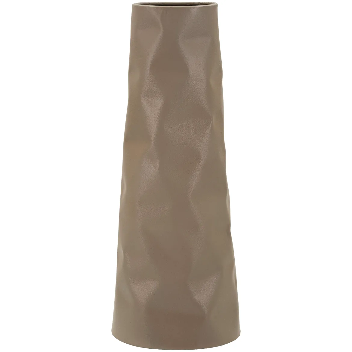 Vaso Marrone Bronzo Finitura Effetto Materico Sfumatura Colore Struttura Bronzo, - Fasa