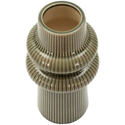 Vaso Marrone Nero Colore Struttura Nero Diametro 5.5 cm, - Gahare