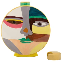 Vaso Multicolore Disegno Moderno Diametro 8 cm, - Baroneka