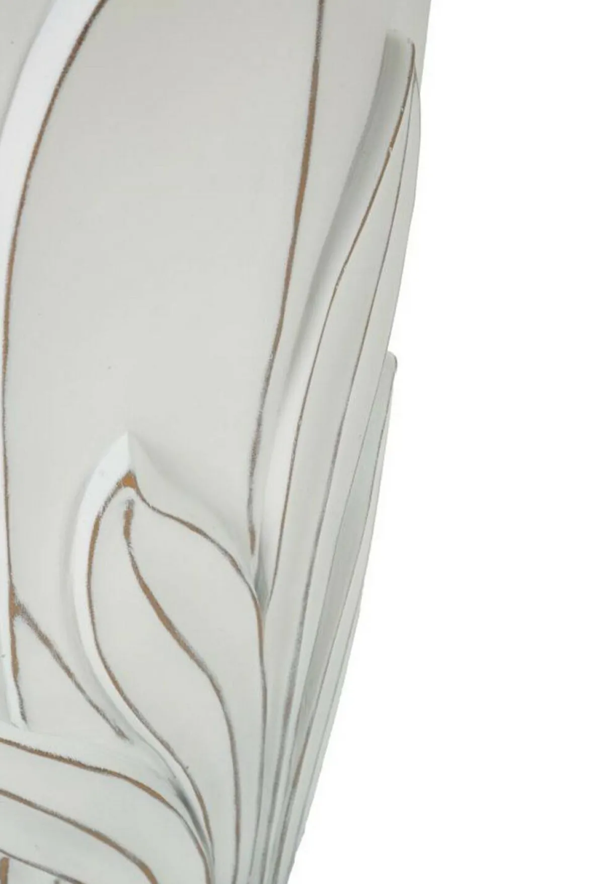 Vaso Tramigna, 29x29 h48 cm, Bianco