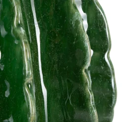 Vaso Verde Disegno con Cactus, - Baseva