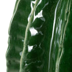 Vaso Verde Disegno con Cactus, - Baseva