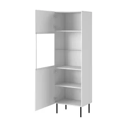 Vetrina Luzzana, 60x42 h183 cm, Bianco