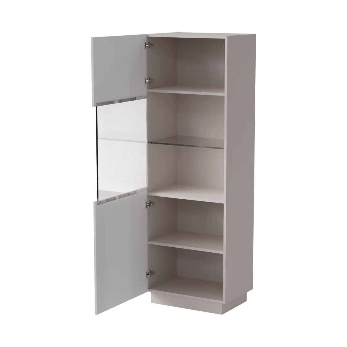 Vetrina Vado, 60x40 h178 cm, Beige