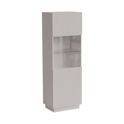 Vetrina Vado, 60x40 h178 cm, Beige